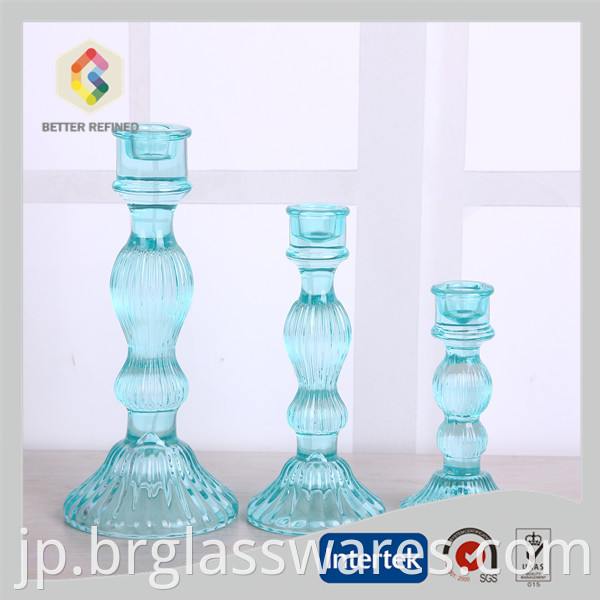 Glass Candle Holder